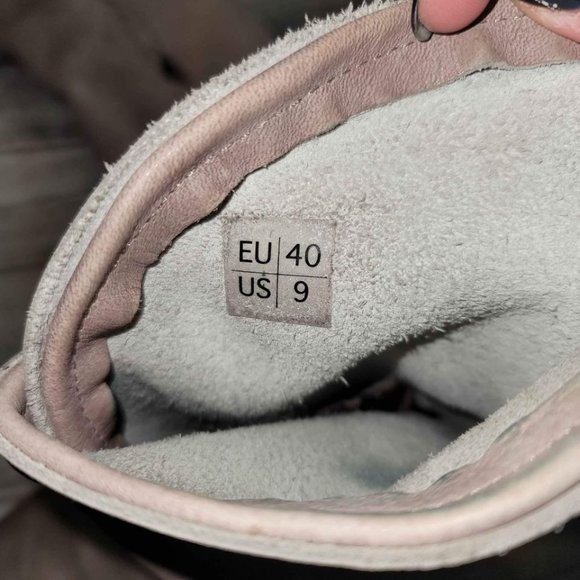 Coolway Alida Pink Leather Slouchy Dual Buckle Boots - Picture 3 of 8